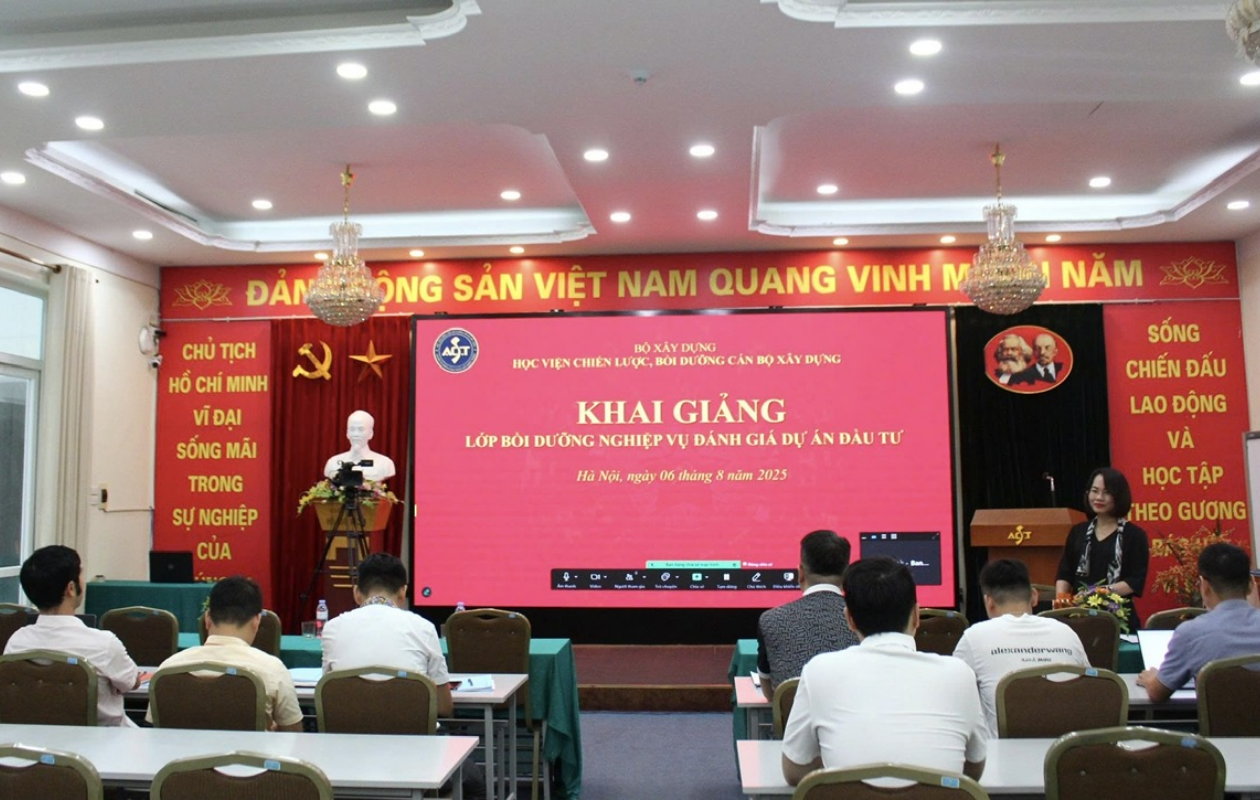 Nâng cao năng lực giám sát, đánh giá đầu tư cho cán bộ ngành Xây dựng