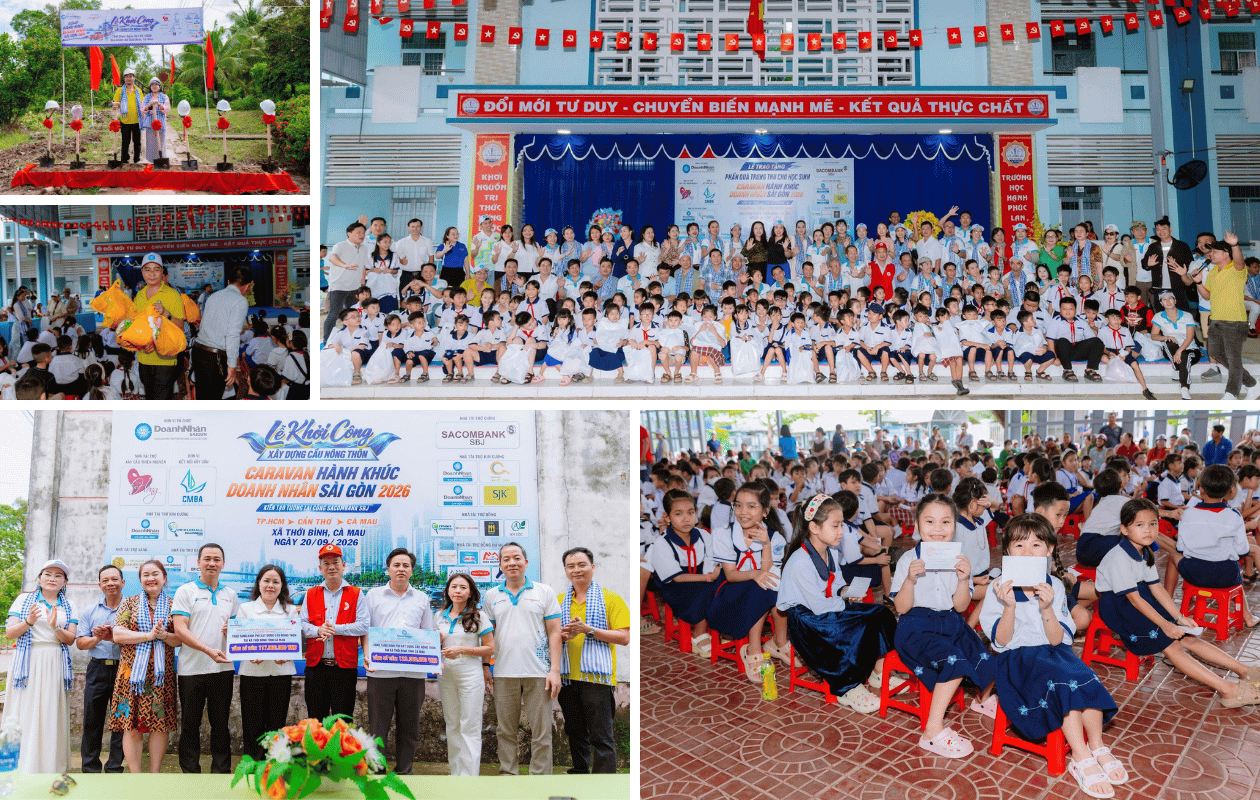 Ngày 20/09/2026 | ​Vật Tư SJK đồng hành cùng Caravan Hành Khúc Doanh Nhân Sài Gòn 2026
