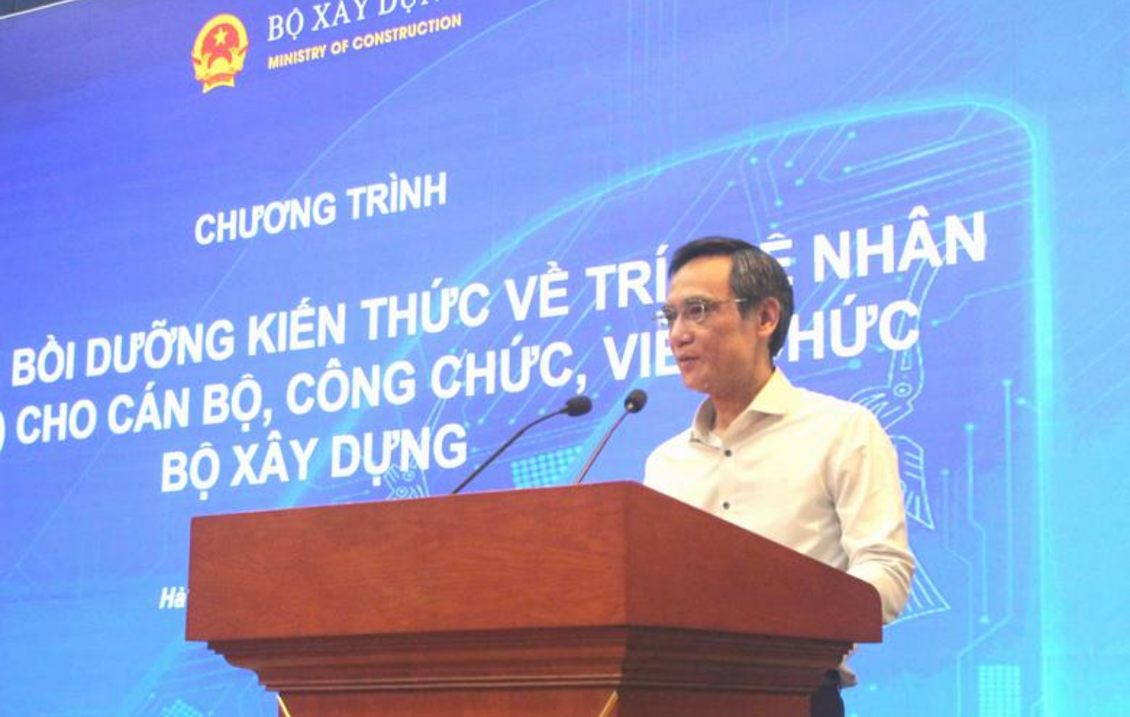 Bộ Xây dựng tập huấn ứng dụng AI, thúc đẩy chuyển đổi phương thức quản lý và điều hành