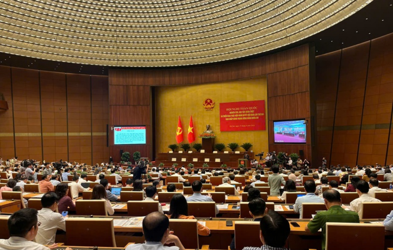 Đảng ủy Bộ Xây dựng kết nối Hội nghị toàn quốc quán triệt Nghị quyết Trung ương lI