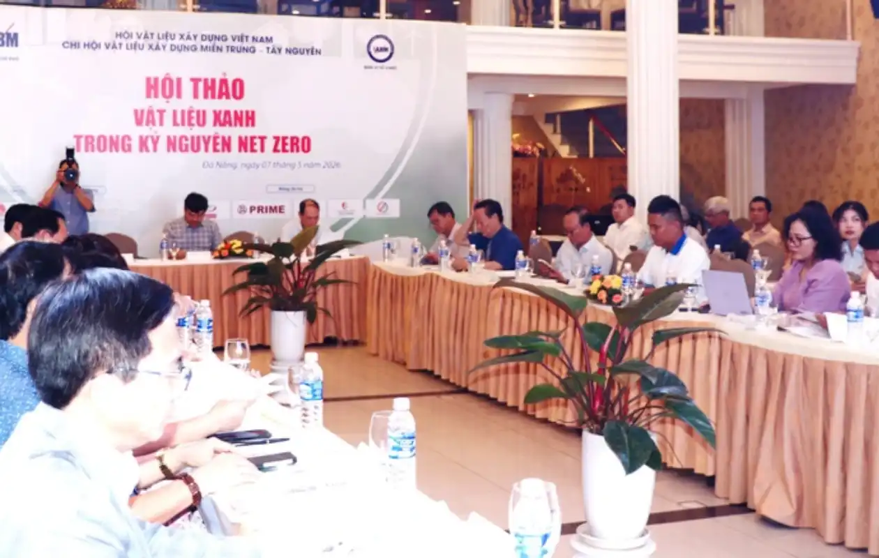 Sáng 7/5, minh bạch dữ liệu để bảo đảm tính xanh ngành vật liệu xây dựng