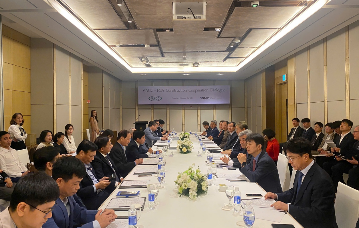 Kỳ vọng hợp tác về xây dựng giữa 2 hiệp hội VACC và FCA